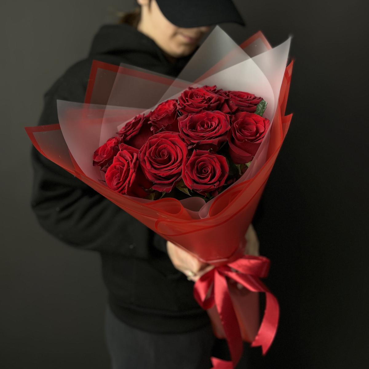 Роза красная 40 см (Эквадор)